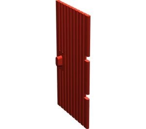 3644-5G Deur 1x4x6 verticale planken rood gebruikt *