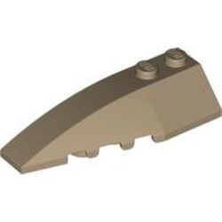 41748-69 Steen, wig 6x2 links crème,donker NIEUW *0L000