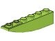 42023-34 Omgekeerde dakpan 6x1 rond lime NIEUW *1L000