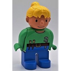 4555pb134G Duplo, Wendy in werk-outfit gebruikt *