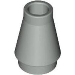 4589-9 Kegel 1x1x1 lichtgrijs (klassiek) NIEUW *1L085