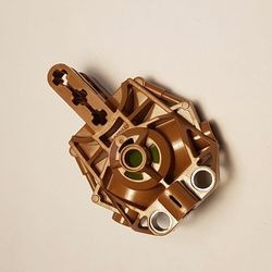 47305-91G Bionicle Toa Metru Lichaam vleeskleurig, donker gebruikt *0M0000