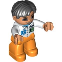 47394pb086G Duplo Lego Ville, dokter gebruikt *