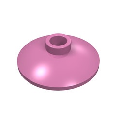 4740-47G Schotel 2x2 roze, donker gebruikt *1R024