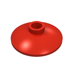 4740-5 Schotel 2x2 rood NIEUW *1L046/47
