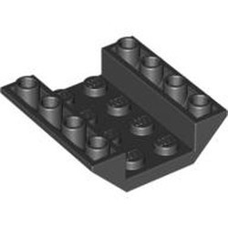 4854-11 Omgekeerde dakpan 45 graden 4x4 dubbel zwart NIEUW *1B000