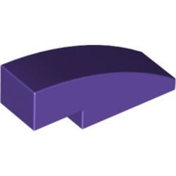 50950-89G Dakpan gebogen 1x3 paars, donker gebruikt *1R000