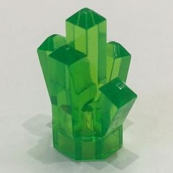 52-108 Kristal transparant heldergroen NIEUW *1L0000