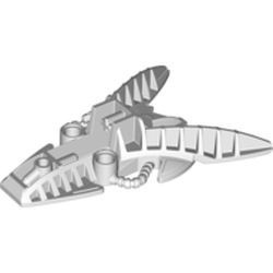 53568-49G Bionicle Piraka mechanische voet grijs, zeer licht gebruikt *0M0000