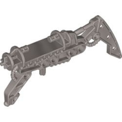 53577-66G Bionicle Wapen Piraka ijspistool (Thok) grijs, lichtparel gebruikt *