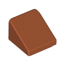 54200-68 Dakpan klein 30 graden 1x1x 2/3 oranje, donker NIEUW *1L200