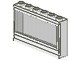 604c01-1G Raam 1x6x3 Panorama- KLASSIEK met glas wit gebruikt *1L0000