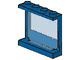 6156-7G Paneel 1x4x3 met glas blauw gebruikt *