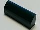 6191-80 Steen, 1x4x 1 1/3 met afgeronde top, geen noppen groen, donker NIEUW *1L096