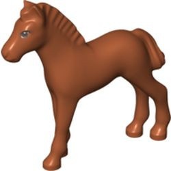 6193pb04-68G Pony, BELVILLE oranje, donker gebruikt *5K000