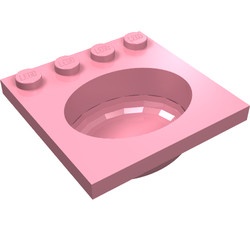 6195-23G Wasbak roze (klassiek) gebruikt *1O004
