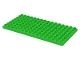 6490-36 DUPLO plaat 8x16 groen, helder NIEUW *