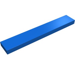 6636-7 Tegel 1x6 blauw NIEUW *1L114+15