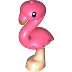 67430pb02-90 Flamingo coraalkleurig lijf (Friends) vleeskleurig, licht NIEUW *0D000