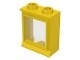 7026-3 Raam 1x2x2- KLASSIEK (met glas) geel NIEUW *1L0000