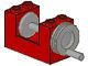 73037-5G Slangenrolhouder met drum en slinger rood gebruikt *