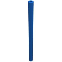 75c07-7G Slang star 3mm doorsnede, 7 noppen lengte (5,6 cm) blauw gebruikt *5D0000