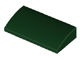 88930pb001-80 Dakpan gebogen 2x4x2/3 MET GOUDEN STEEP groen, donker NIEUW *1L281