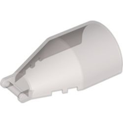 92279-13 Ruit 6x4x2 rond met hendel transparant bruin (naam was: trans ZWART) NIEUW *0D0000