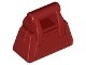 93091-59 Handtas met ritssluiting rood, donker NIEUW *0M0000
