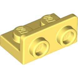 99780-103 Verbindingsplaat 1x2- 1x2 OMGEKEERD geel, lichthelder NIEUW *1L380/81