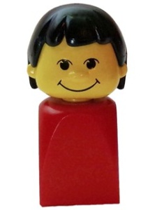 bfp001G Basisfiguur meisje rood gebruikt *0L000