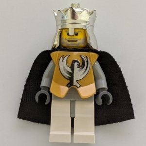 cas295G Knights Kingdom II- Koning Jayko met cape gebruikt *0M0000