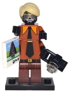 coltlnm-15 The Ninjago Movie- Flashback Garmadon met 'foto', fototoestel en voetstuk NIEUW *0M0000