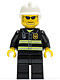 cty167 Brandweerman met witte helm, zonnebril NIEUW *0M0000
