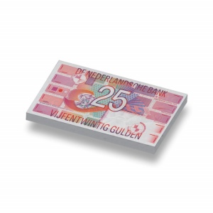 CUSE8152 Tegel 1x2 25 gulden Roodborstje wit *0A000