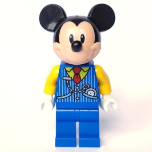 dis085 Disney- Mickey Mouse blauw pak NIEUW *0M0000