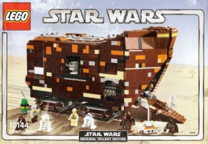 INS10144-G 10144 BOUWBESCHRIJVING- Sandcrawler gebruikt *LOC RBSW