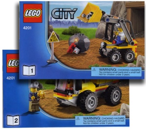 INS4201-G 4201 BOUWBESCHRIJVING- Loader and Dump Truck (2x) gebruikt *