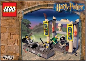 INS4733-G 4733 BOUWBESCHRIJVING- Harry Potter- Dueleer Club gebruikt *