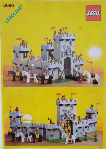 INS6080-G 6080 BOUWBESCHRIJVING- King's Castle gebruikt *LOC RBL