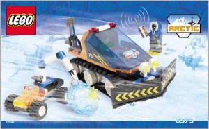 INS6573-G 6573 BOUWBESCHRIJVING- Arctic- Sneeuwscooter gebruikt *