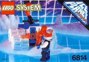 INS6814-Gb 6814 BOUWBESCHRIJVING- Ice Tunnelator MET GAATJES gebruikt *LOC RBS