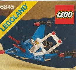 INS6845-G 6845 BOUWBESCHRIJVING- Cosmic Charger gebruikt *LOC M3