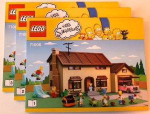 INS71006 71006 BOUWBESCHRIJVING- The Simpsons House NIEUW *