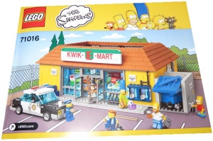 INS71016 71016 BOUWBESCHRIJVING- The Kwik-E-Mart NIEUW *