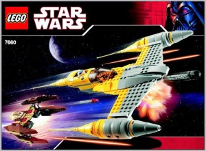 INS7660 7660 BOUWBESCHRIJVING- Naboo N-1 Starfighter and Vulture Droid NIEUW *LOC RBSW