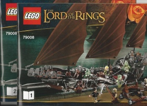 INS79008 79008 BOUWBESCHRIJVING- Pirate Ship Ambush (2) NIEUW *