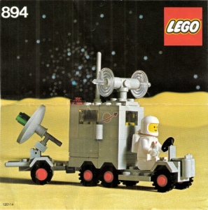 INS894-G 894 BOUWBESCHRIJVING- Mobile Ground Tracking Station gebruikt *LOC RB