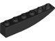 LEGO 42023-11 Omgekeerde dakpan 6x1 rond zwart NIEUW *1L0004160409|6112323|