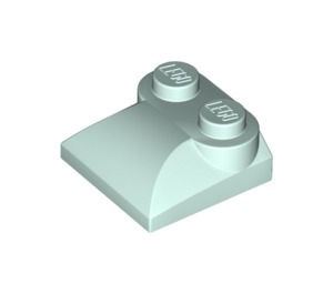 LEGO 47457-152 Steen 2x2x 2/3 twee noppen, gebogen einde (kikker) aqua, licht NIEUW *4626861